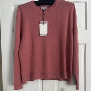 Reformation cashmere boyfriend sweater